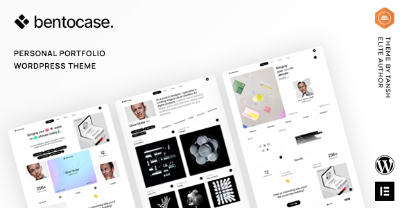 Bentocase – Private Portfolio WordPress Theme