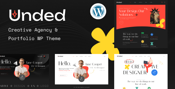 Unded – Inventive Company and Portfolio WordPress Theme