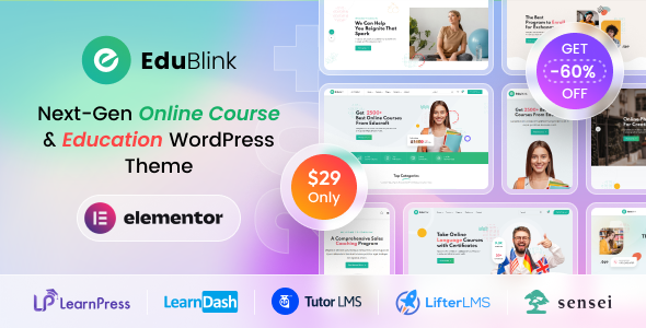 EduBlink – Coaching & On-line Path WordPress Theme