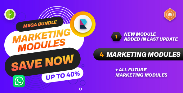 Advertising and marketing Alternate Modules Bundle for Perfex CRM