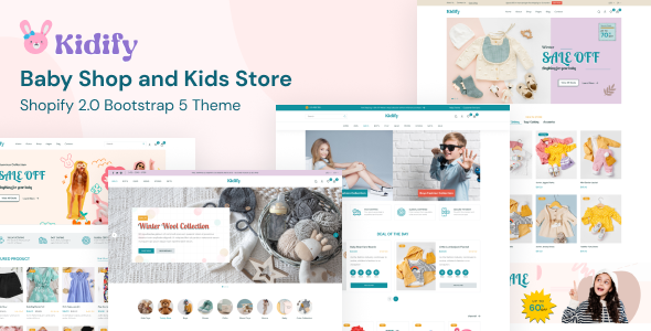 Kidify – Toddler Store and Adolescents Retailer Shopify 2.0 Theme – RTL Enhance