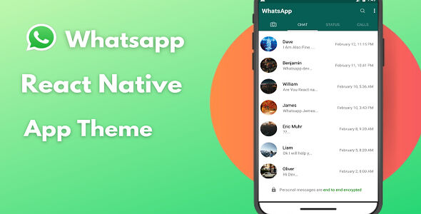 Whatsapp Theme React Native