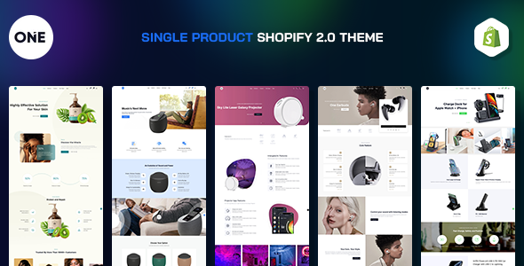 One – Single Product Shopify 2.0 Theme