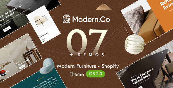 ModernCo – Furnishings & Interiors Retailer Shopify Theme