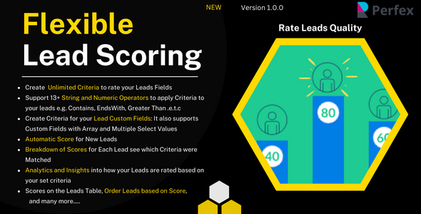 Versatile Lead Scoring Module for Perfex