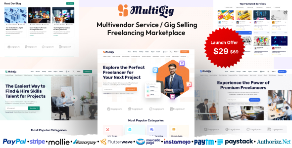 MultiGig – Service / Gig Promoting Freelancing Market (Subscription Primarily based totally)