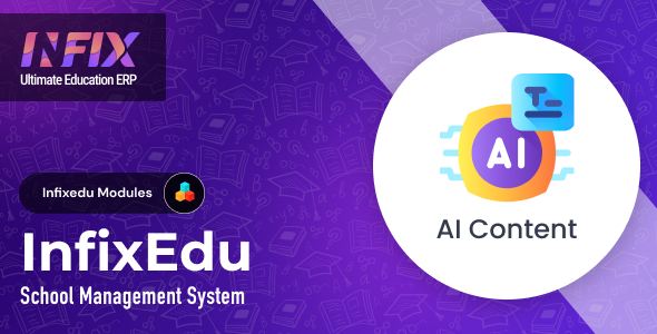 AI Shriek Module | InfixEdu School – School Administration Machine Instrument