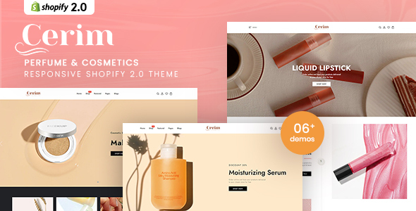 Cerim – Physique spray & Cosmetics Responsive Shopify 2.0 Theme