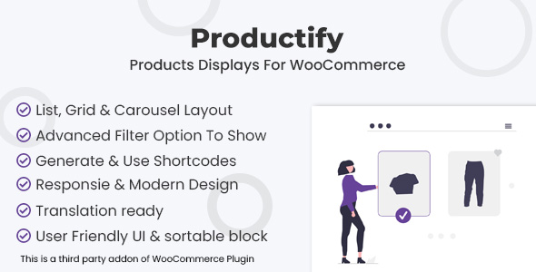 Merchandise Shows For WooCommerce – Productify