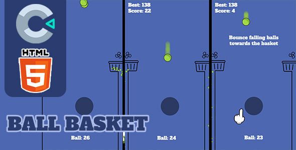 Ball Basket – HTML5 Sport – C3P