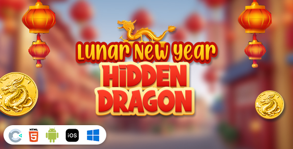 Lunar Uncommon 300 and sixty 5 days Hidden Dragon [ Construct 3 , HTML5 ]