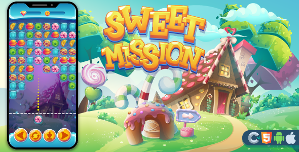 Candy Mission – HTML5 Sport, Compose 3