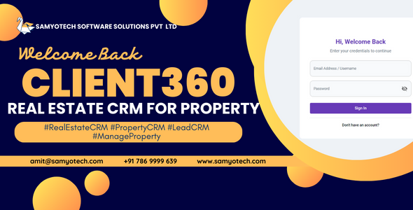 Client360 – A Correct Property CRM