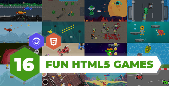 16 Pleasing Video games | HTML5 | Assemble 3