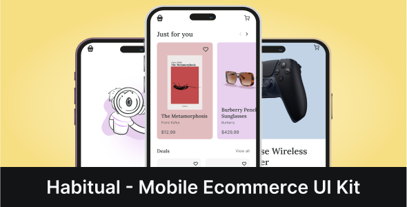 Recurring E-Commerce App UI Gear