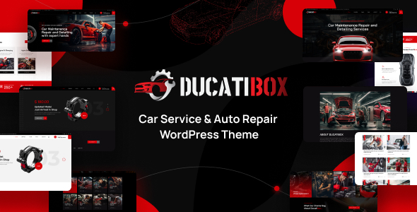 Ducatibox – Automotive Provider & Auto Restore WordPress Theme