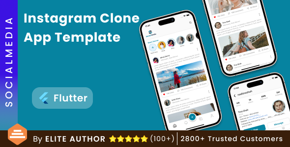 Instagram Clone App Template in Flutter | Social sharing App | Video sharing app | SocialMedia