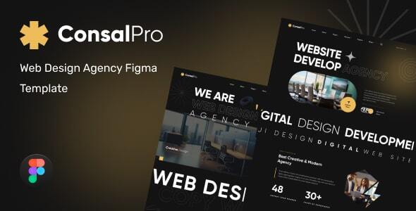 ConsalPro – Internet Develop Firm Figma Template