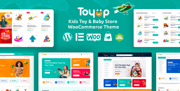 Toyup – Youngsters Toys Retailer WooCommerce WordPress Theme