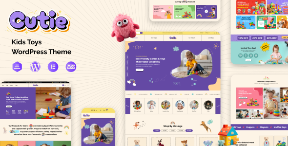 Cutie – Youngsters Mannequin & Toys WooCommerce Theme