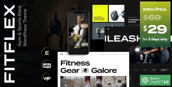 FitFlex – Health center & Sports activities actions Retailer WordPress Theme