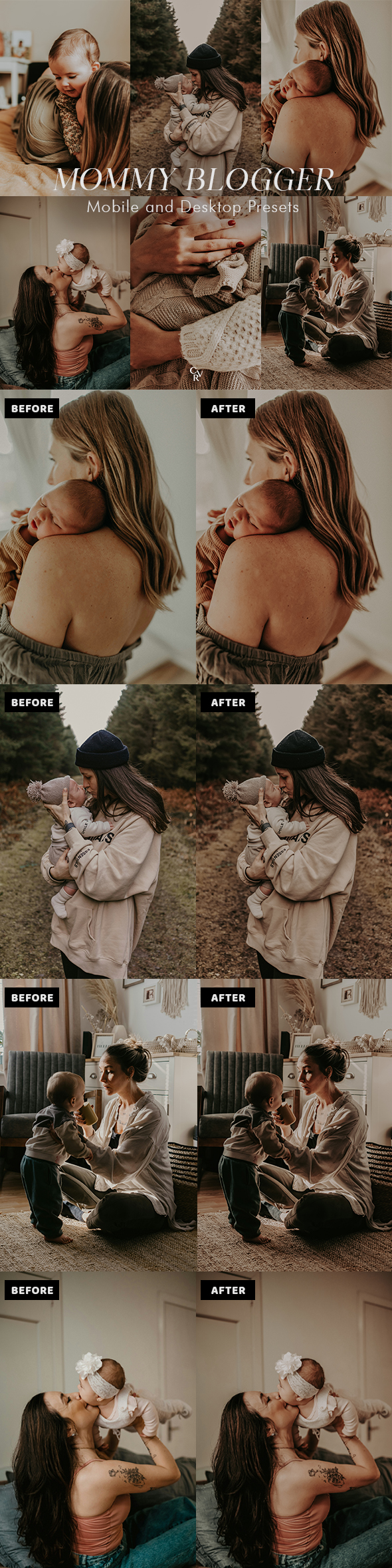 15 Mommy Blogger Lightroom Presets