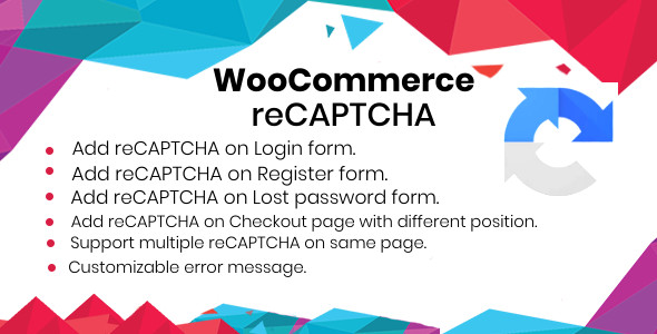 WooCommerce recaptcha Plugin