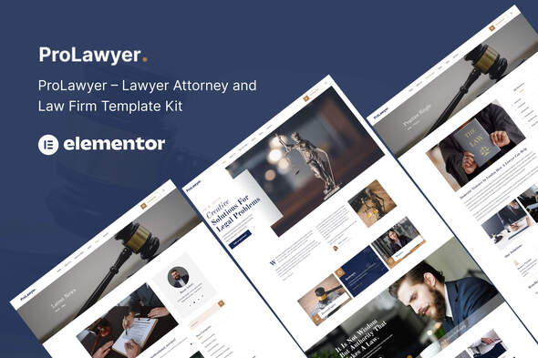 Prolawyer  – Legal professional and Regulation Company Elementor Gear