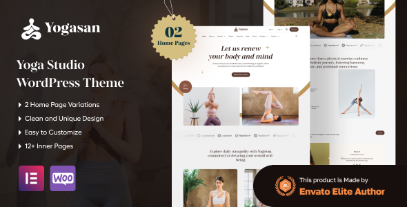 Yogasan – Yoga WordPress Theme