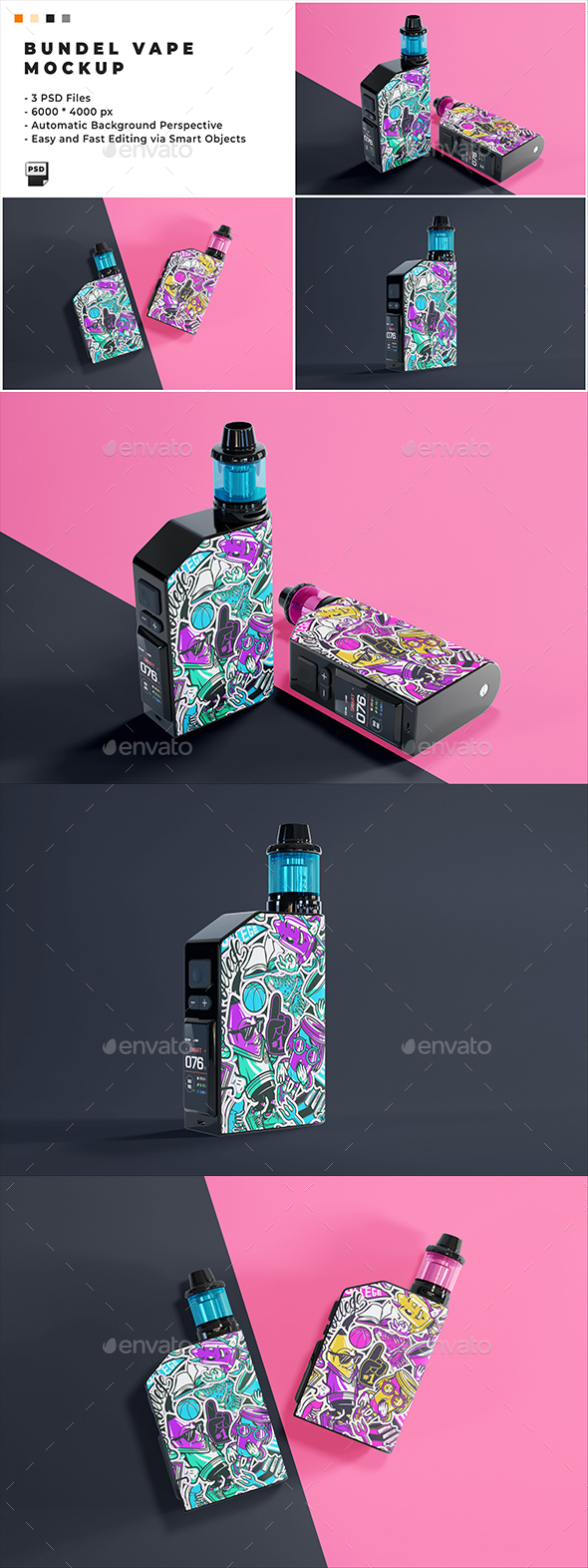 Bundle Vape Mockup