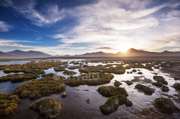 Lake in Chile