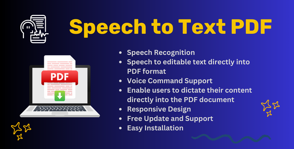 Speech to Textual content PDF Script for Blogger