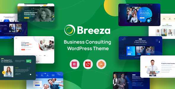 Breeza – Alternate Consulting WordPress Theme