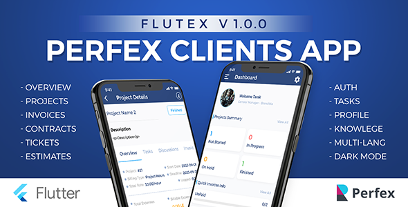 Flutex – Perfex Buyer Cell App