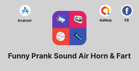 Humorous Prank Sound Air Horn & Prank Fart Sound