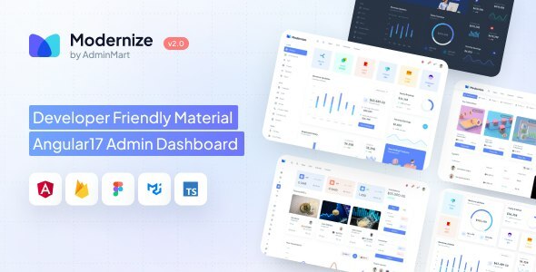 Modernize Angular Admin Dashboard