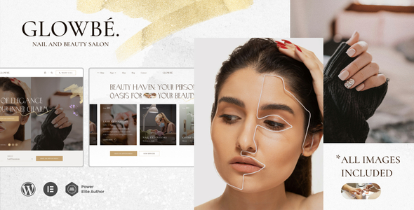 Glowbe – Nail & Class Salon WordPress Theme