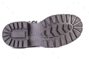 Shaded shoe sole.