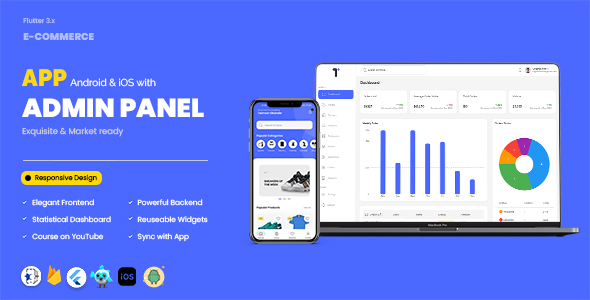 Flutter eCommerce App with Admin Panel in Flutter Firebase