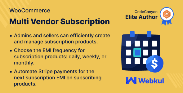 WooCommerce Multi Seller Subscription