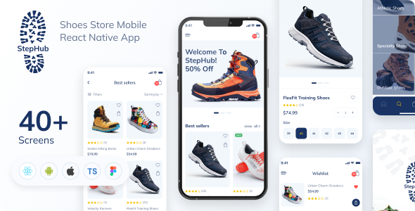 StepHub – Footwear Retailer Cellular | Frontend | Expo 50.0.14