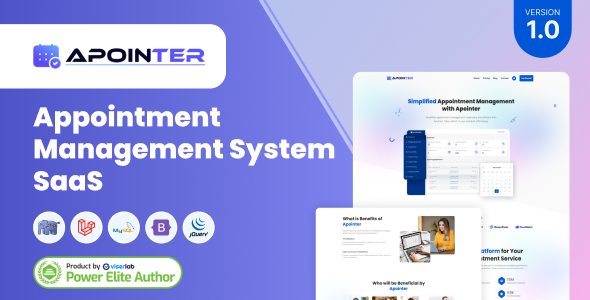 Apointer – Appointment Administration System SaaS