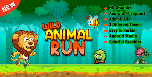 Wild Animal Bustle + Endless Bustle Sport + Android Studio