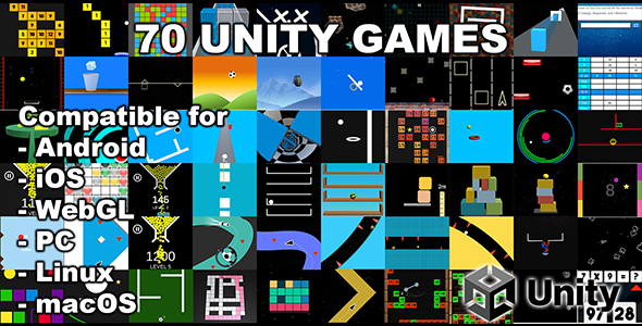 70 Solidarity Video games Bundle – Sport genres – puzzle, informal, retro, survival, and platformer, arcade