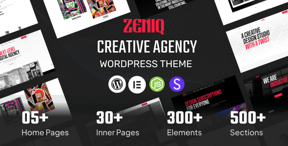 Zeniq – Inventive Firm & Portfolio WordPress Theme