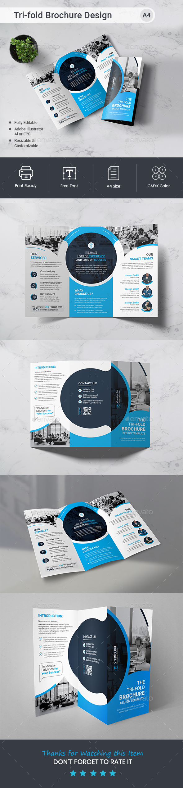 Trifold Brochure Template