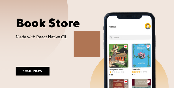 BookStore Theme – React Native