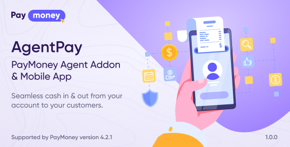 AgentPay – PayMoney Agent Addon & Cellular App