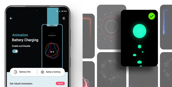 Battery Animation – Charging Animation – Battery Charging Video Animation Android 14 Supported App