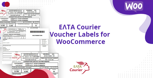 Elta Courier Voucher Labels for WooCommerce